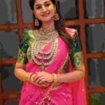 Fabric Printed Half Saree